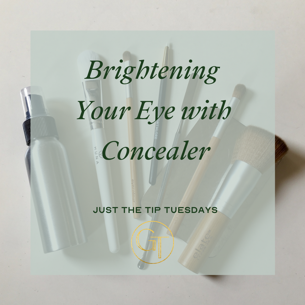 Brightening your eye with concealer title image