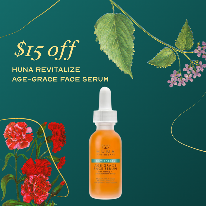 Huna Revitalize Age-Grace Face Serum
