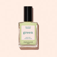 Pistachio - pale green with subtle yellow undertone - opaque non-iridescent