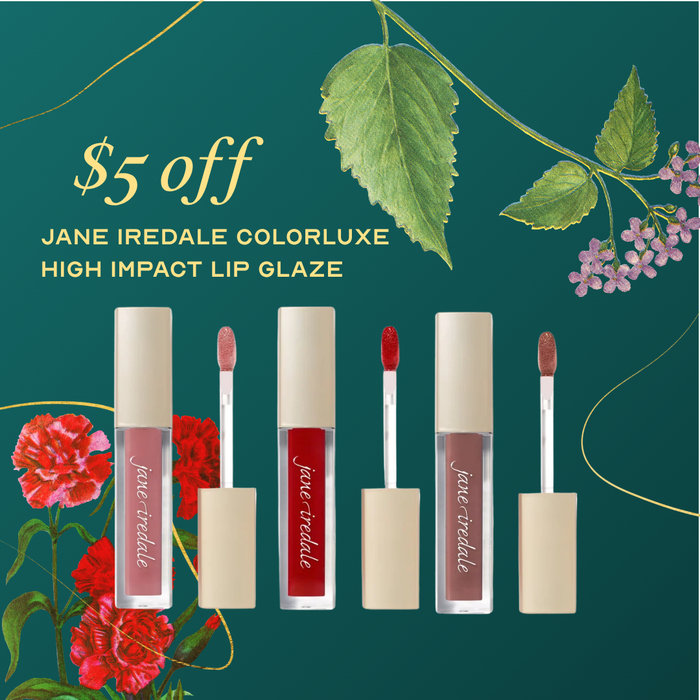 Jane Iredale ColorLuxe High Impact Lip Glaze (10 shades)