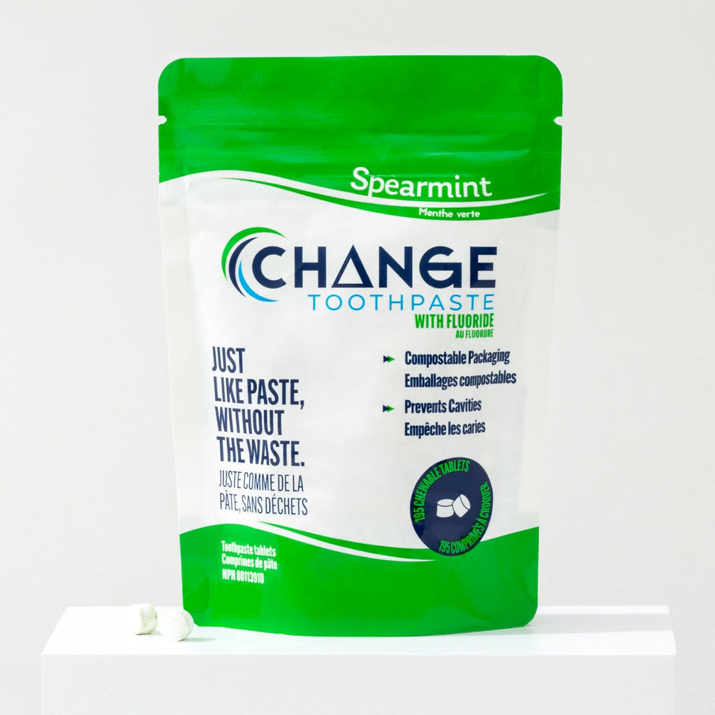 Change Toothpaste - Tablets - Spearmint with Fluoride