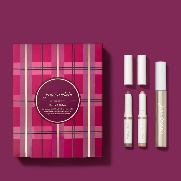 Jane Iredale Dazzle & Define Eyeshadow Stick Mini & Tubing Mascara Set (Limited Edition) - COMING SOON