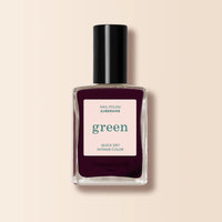 Aubergine - dark purple - opaque non-iridescent