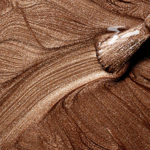 Bronzé - brown opaque metallic glitter