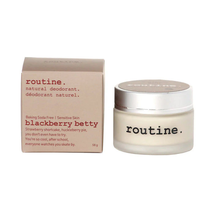 Routine Natural Deodorant Jar - Baking Soda Free Formula (5 Scents)