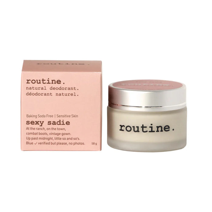 Routine Natural Deodorant Jar - Baking Soda Free Formula (5 Scents)