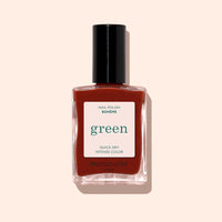 Bohème - red with brown undertone - opaque non-iridescent