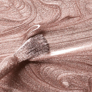 Cosmic Rose - champagne pink - opaque metallic iridescent