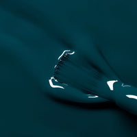 Dark Clover - deep teal - opaque non iridescent
