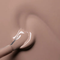 Dove Beige - beige with grey undertones -  opaque non-iridescent