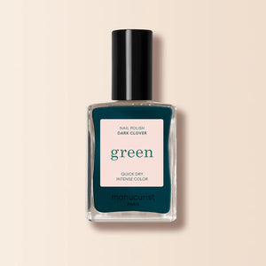 Dark Clover - deep teal - opaque non iridescent