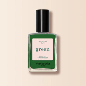 Jade - green with cool undertones - opaque non-iridescent