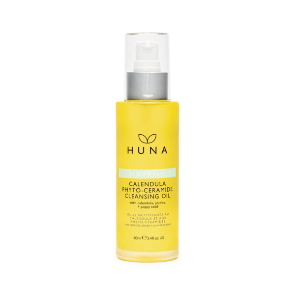 Huna Nourish Calendula Phyto-Ceramide Cleansing Oil