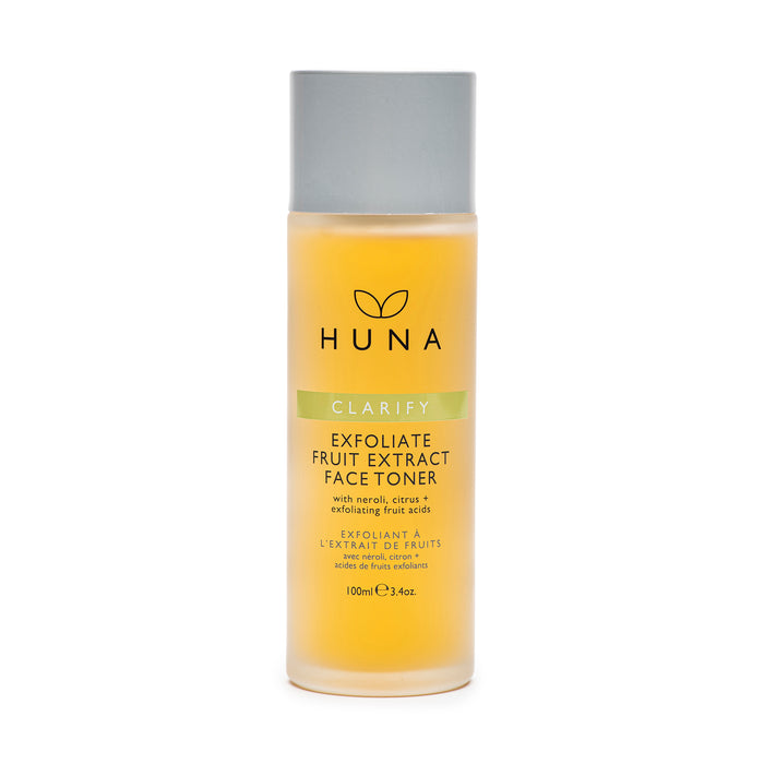 Huna Clarify Exfoliate Fruit Extract Face Toner