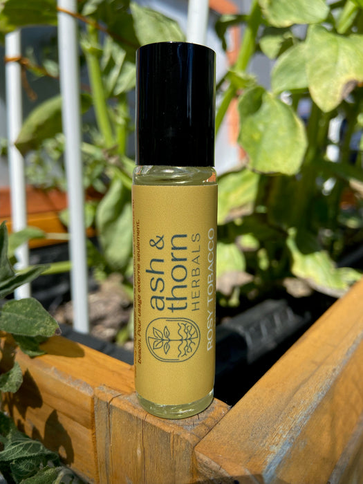 Ash & Thorn Roll On Fragrance - Rosy Tobacco -  COMING SOON - Sign up for Restock Notification