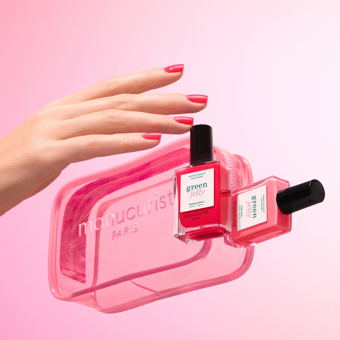 Manucurist Jelly Nail Polish Duo + Pouch - Limited Edition