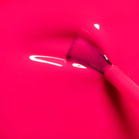 Neon Pink - neon pink nail with bluish undertones - opaque non-iridescent NEW