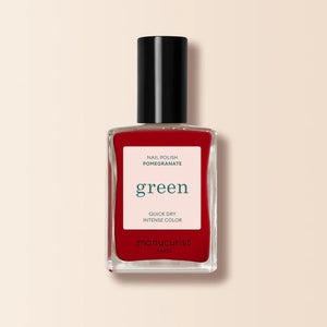 Pomegranate - raspberry red - opaque non-iridescent