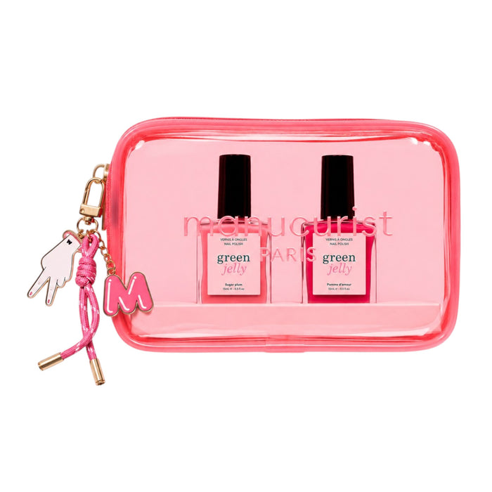 Manucurist Jelly Nail Polish Duo + Pouch - Limited Edition