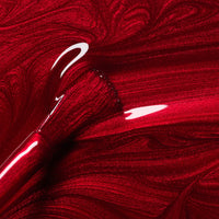 Red Hibicus - red - opaque pearlescent iridescent