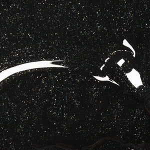 Sparks - intense sparkly black - opaque glittery