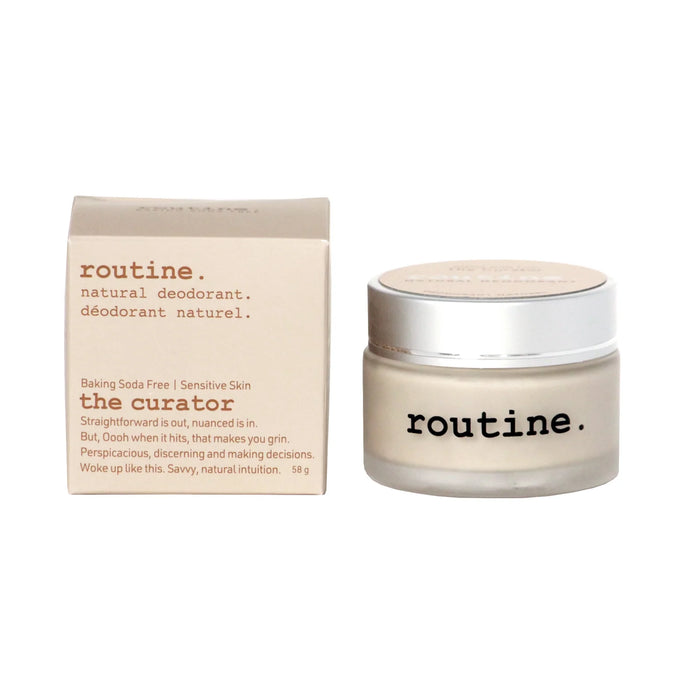 Routine Natural Deodorant Jar - Baking Soda Free Formula (5 Scents)
