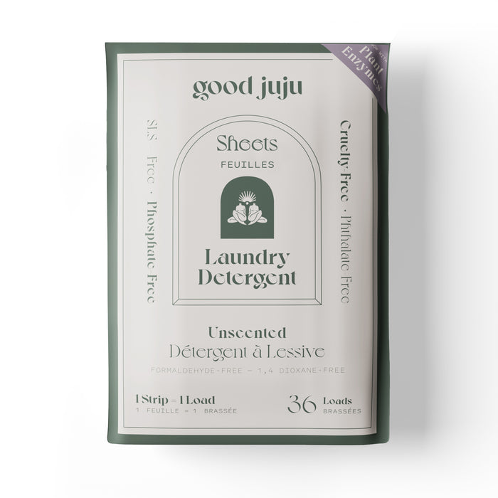 Good Juju Laundry Detergent Strips