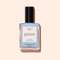 Bubble -  cool light blue with grey undertones - opaque non-iridescent