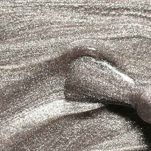 Disco - silver glitter - opaque metallic