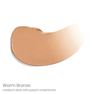 Warm Bronze - medium dark with peach undertones