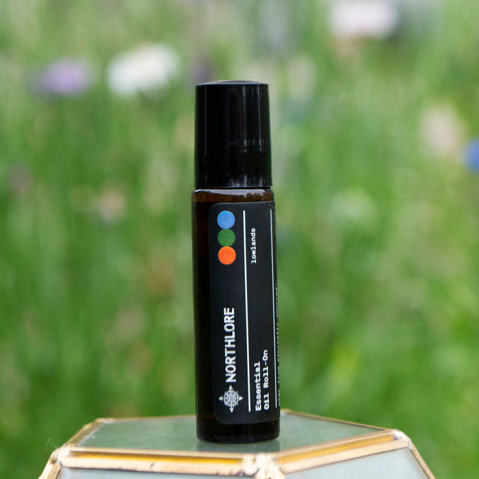 Roll-om bottle of Northlore Lowlands Scent