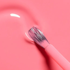 Pop - electric pink with orange undertones - opaque non-iridescent
