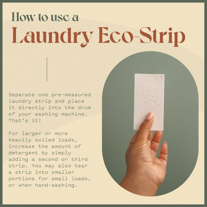 Good Juju Laundry Detergent Eco-Strips