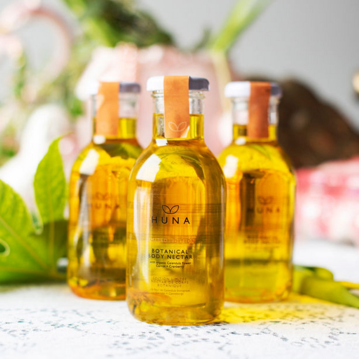 Huna - Botanical Body Nectar natural canadian British Columbia calendula limited edition