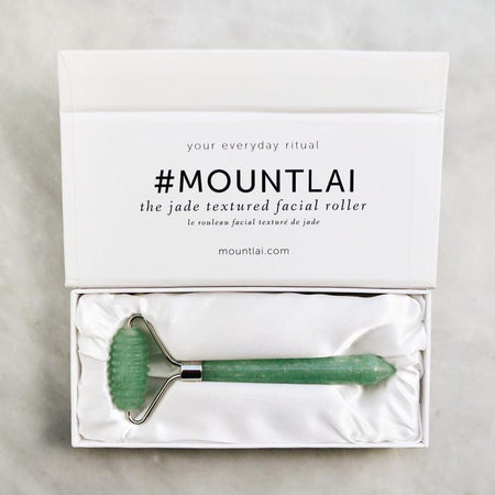 Mount Lai - Textured Facial Roller - Jade, face massage 