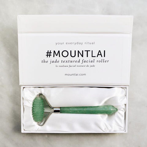 Mount Lai - Textured Facial Roller - Jade, face massage 