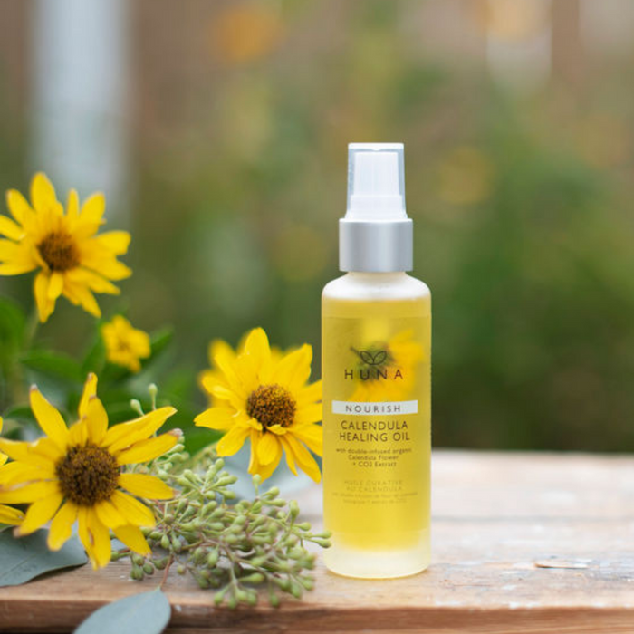 Huna Nourish Calendula Healing Oil