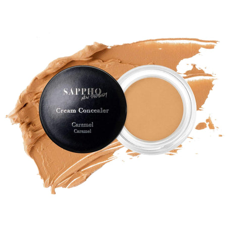 SAPPHO - Cream Concealer - caramel- natural, made in canada, clean cosmetics, vegan cosmetic