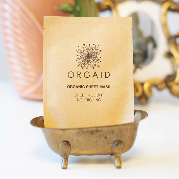 ORGAID Sheet Mask - Greek Yogurt & Nourishing