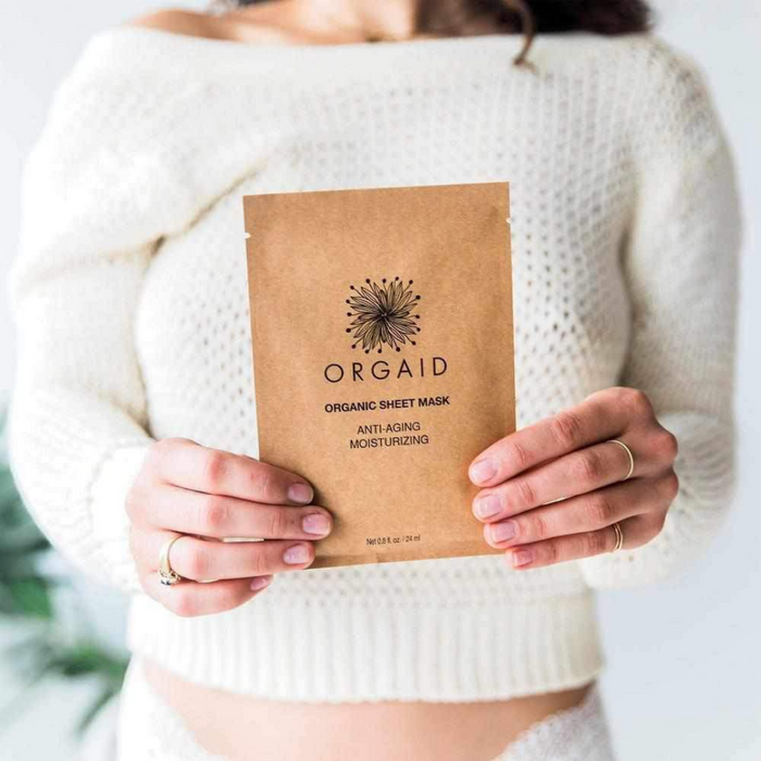 ORGAID Sheet Mask - Anti-Aging & Moisturizing