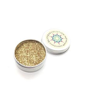 Glitterevolution - Guilt-Free Biodegradable Glitter in Pure Gold