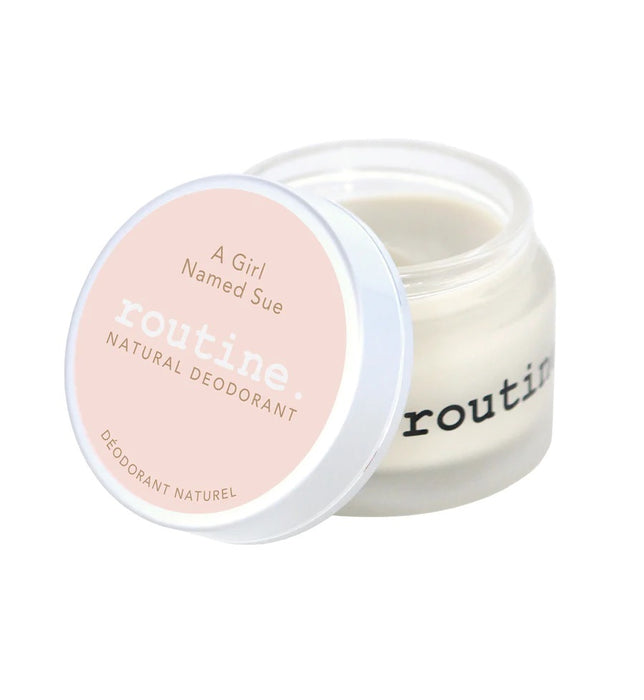 Routine Natural Deodorant Jar - A Girl Named Sue