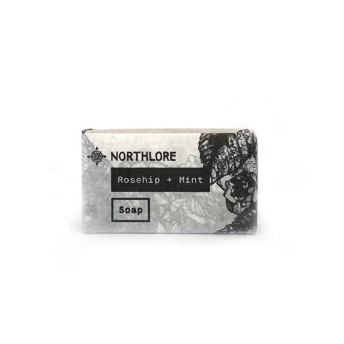 Northlore Botanical Bodycare - Soap - Rosehip + Mint made in canada, sustaianable, natural conscious