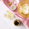 Samples of skincare made with Earthy Good - DIY Serenity Spa Kit, sustainable gift idea, zero waste gift idea