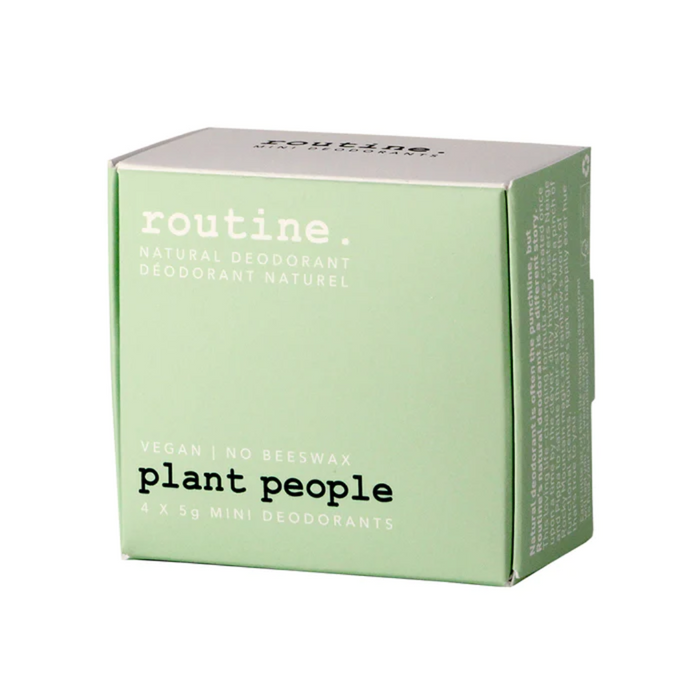 Routine - Plant People Mini Deodorants Kit (4 x 5g)