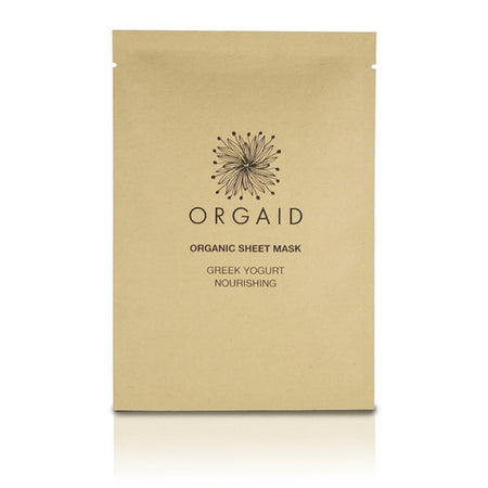 ORGAID Sheet Mask - Greek Yogurt & Nourishing package front view