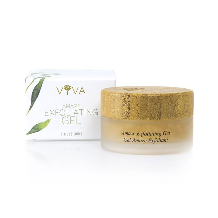 Viva Health Products - Amaze Exfoliating Gel, made in canada, sustainable skincare plastic free skincare 