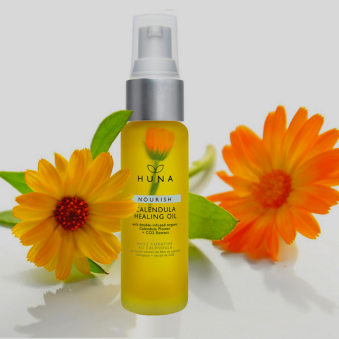 Huna Nourish Calendula Healing Oil