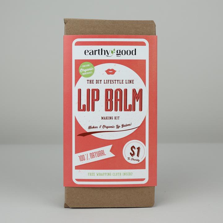 Earthy Good - DIY Lip Balm Kit, made in canada, sustainable gift ideas, zero waste gift idea