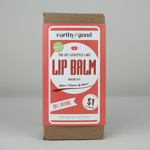 Earthy Good - DIY Lip Balm Kit, made in canada, sustainable gift ideas, zero waste gift idea